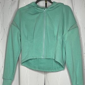 Fabletics Teal Dakota Hoodie